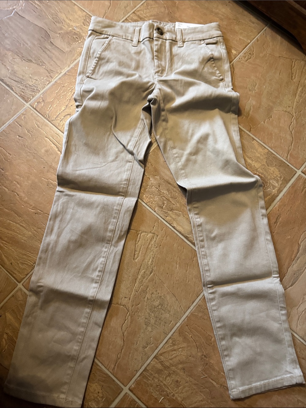 American Eagle Outfitters Skinny Jeans in Light Khaki